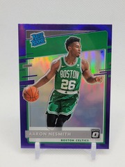 2020-21 Panini Donruss Optic Rated Purple Prizm Aaron Nesmith #164 Rookie RC